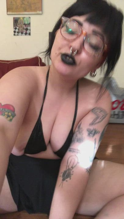 Boobs Goth Titty Drop gif