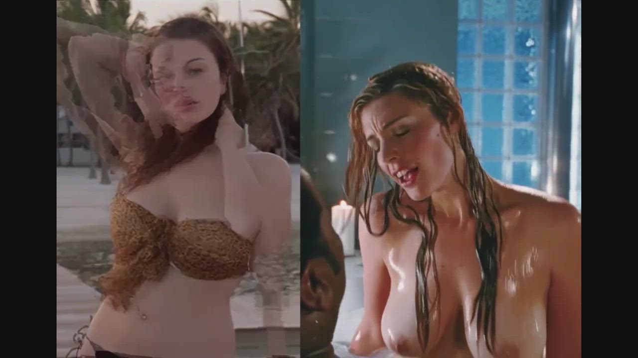 Big Tits Celebrity Compilation gif