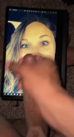 amateur big dick cock homemade interracial masturbating teen tribbing tribute gif
