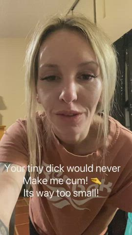 It’s true , it’s just a little worm 🐛 meant to be teased 😜🤏