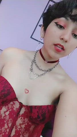 18 Years Old Small Nipples Small Tits Teen Teens gif