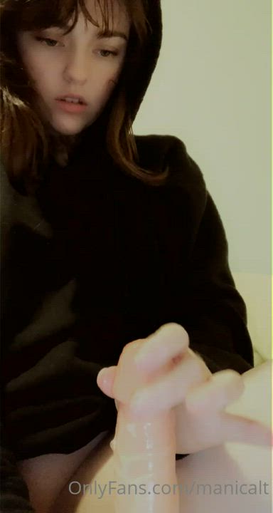 Dildo Masturbating Pussy gif
