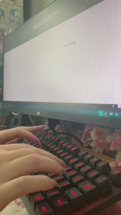 if you’re gonna distract me while i’m working, you may as well be useful and