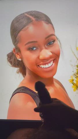 BBC Jerk Off Smile Teen Tribbing gif