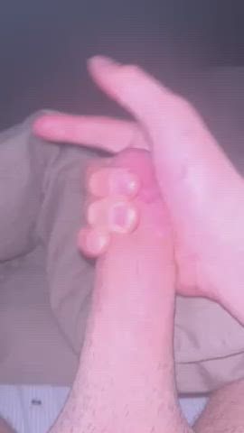 [18] up late and stroking ? kik is canadianbakem