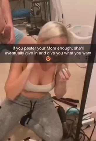 Blowjob Mom Son gif