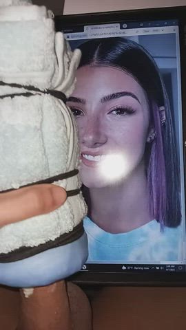 Charli Damelio Homemade fleshlight Slow Motion fuck