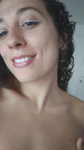 brunette cute latina gif