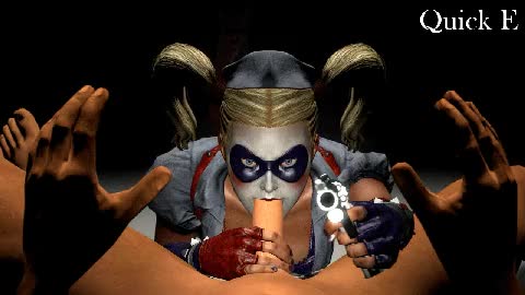 014 1284806 Batman Arkham Asylum Batman series DC Harley Quinn Quick E animated source