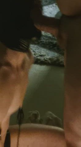Bisexual Master/Slave Sucking gif