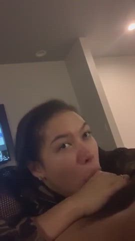 amazon position blowjob deepthroat laughing gif