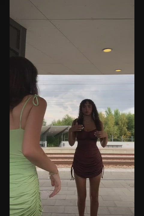 18 Years Old Arab Cute Petite Sister Teen TikTok gif