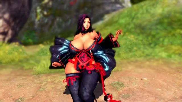 Shizu Zulia red/black outfit dance