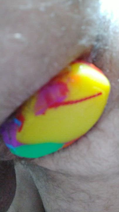 Anal Anal Play Asshole Butt Plug Close Up gif