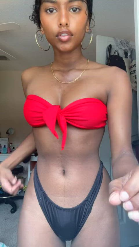 ass bikini indian non-nude skinny thong tiktok gif