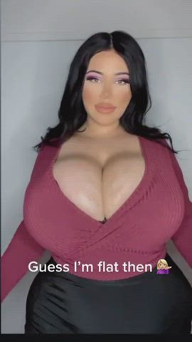 Big Tits Busty Huge Tits Jiggling gif