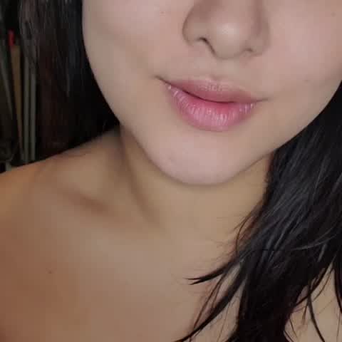 Pucker up, time for our first kiss ? ?