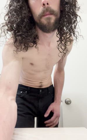 My cock couldn’t wait to get out after a long day