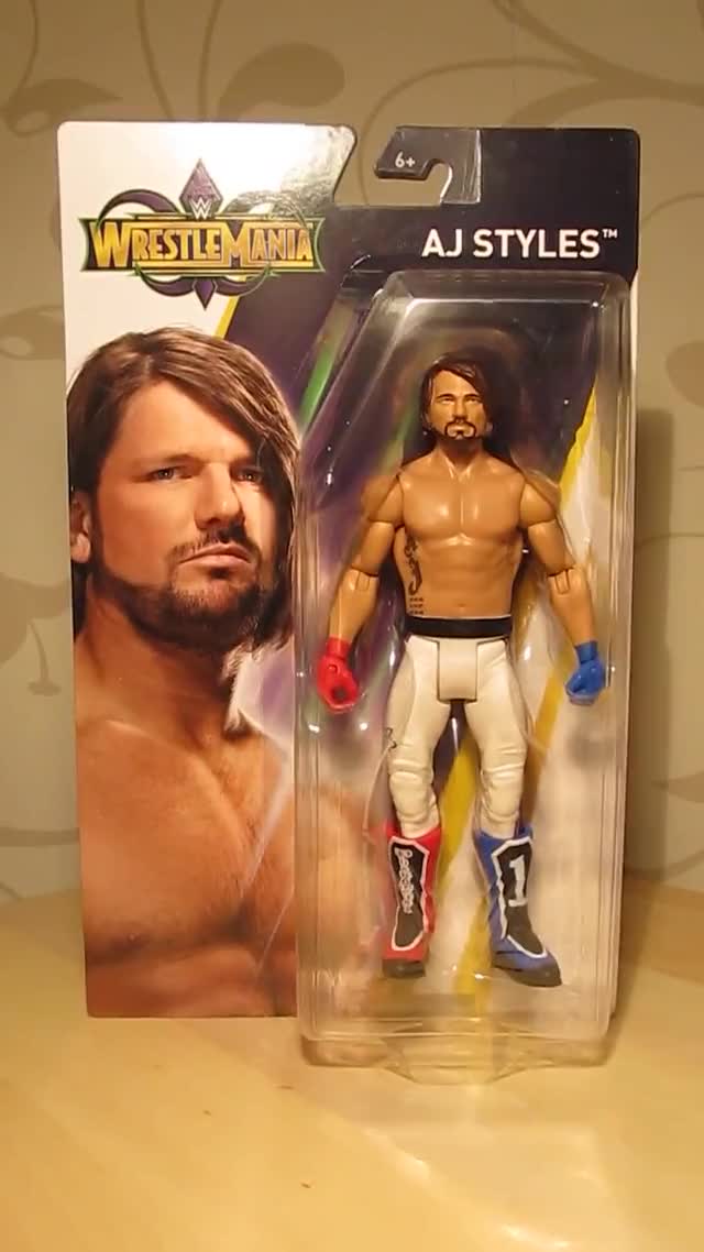 AJ Styles WrestleMania 34