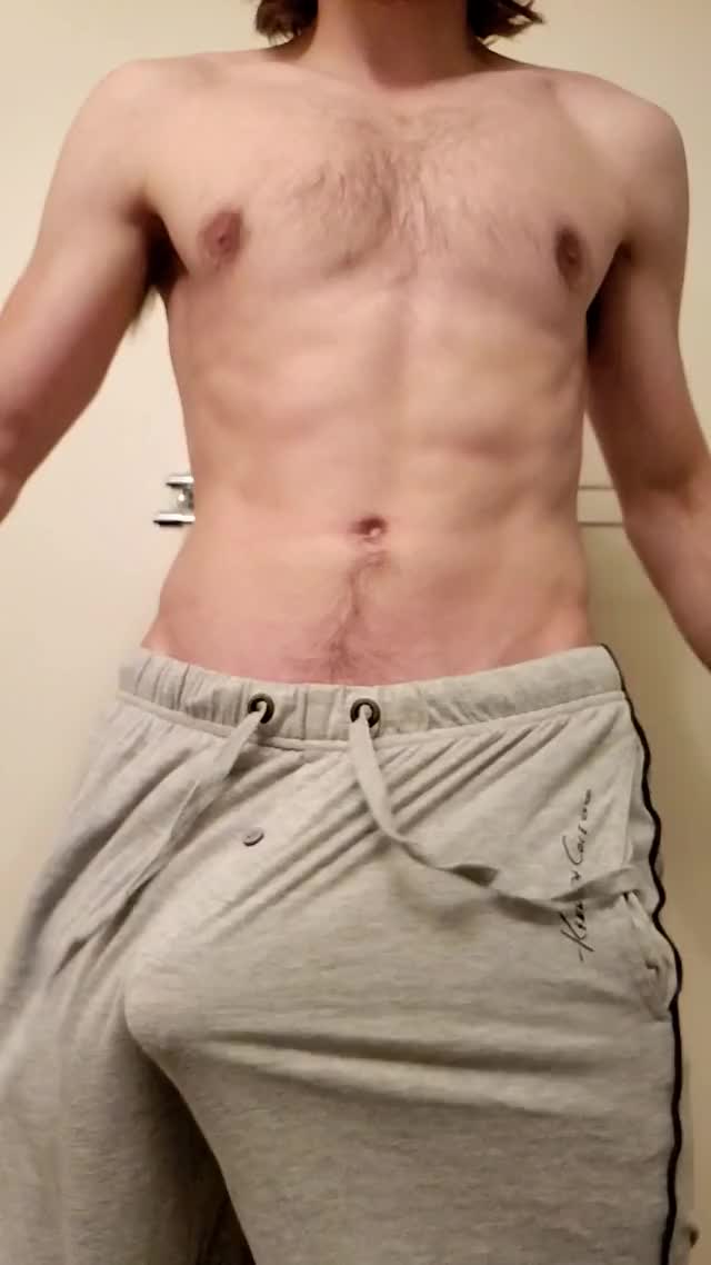 Shaking my big cock