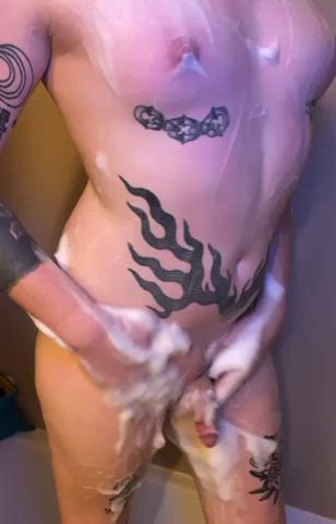 Wanna help rub a me down? 💦 ( shower vids and tons of content on my OnlyFans,