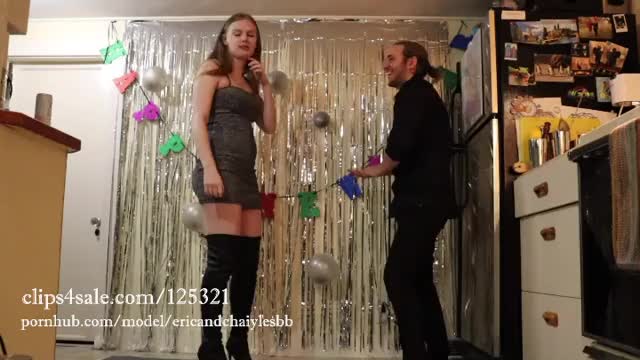 My lil bitch and I made a ballbusting drinking game to usher in the new year and