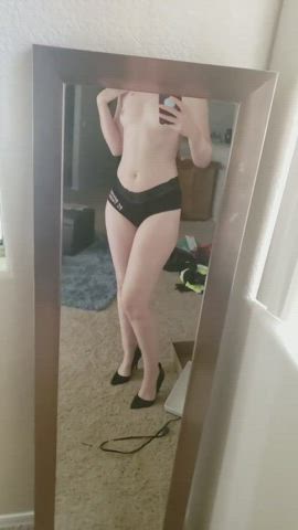 Ass Blonde Small Tits gif