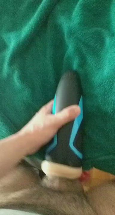 Vocally pounding my Fleshlight until huge cum (sound)