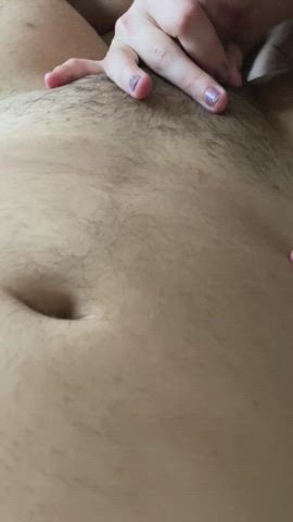 Wife sucking and stroking cock