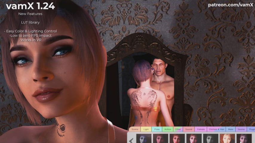 vamX 1.24 - Stylized Scene Coloring, Anal Poses, Anal Alignment Collider