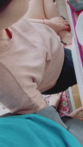 asian cbt chastity chastity belt femdom homemade tease wmaf gif