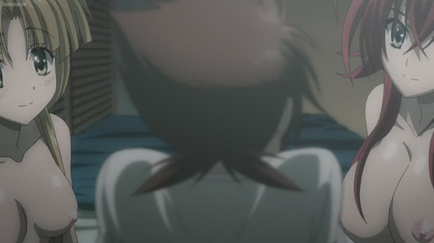 anime boobs bouncing tits gif