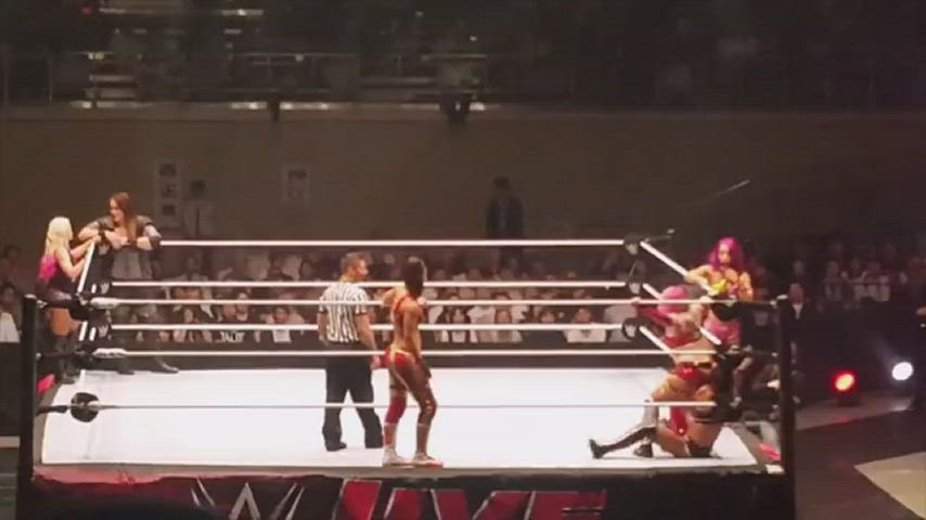 lesdom softcore wrestling gif