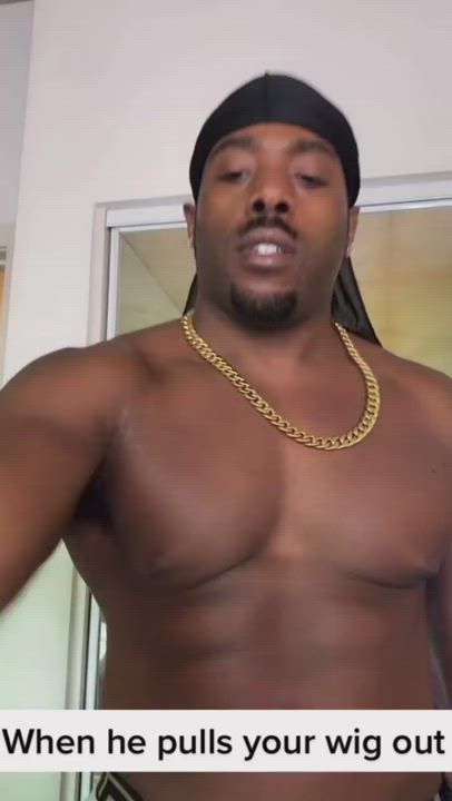 BBC Funny Porn Hair Pulling Latina Real Couple gif