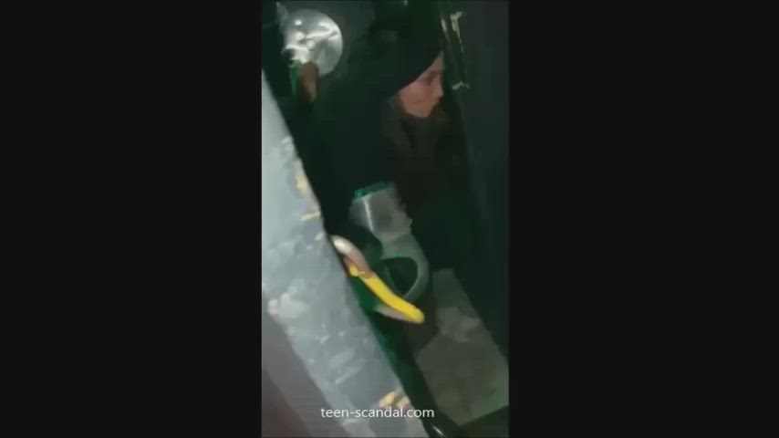 amateur caught nightclub party public gif