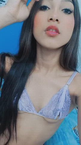 Colombian Latina Nipples Sensual Skinny Small Tits Teen Tits Topless gif
