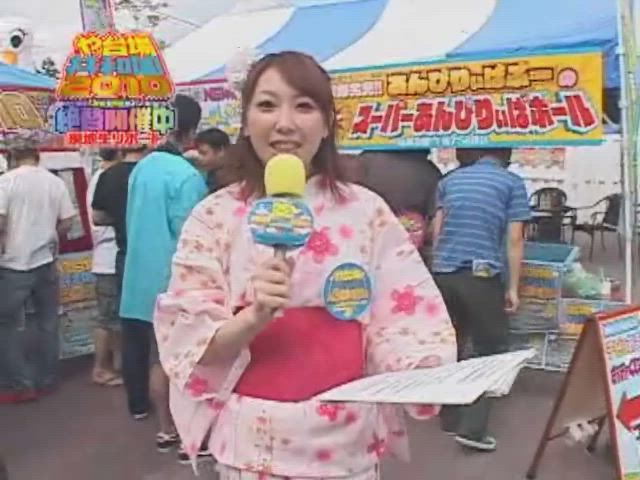 Presenter remains professional at all times