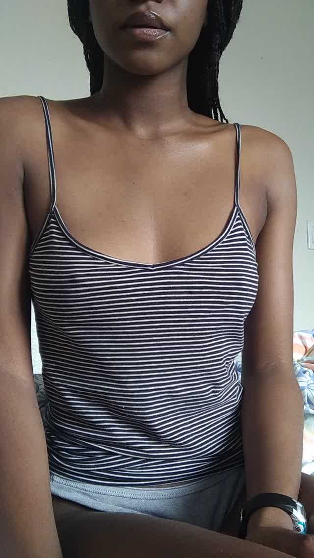 Can I turn you on with just my lil tits?
