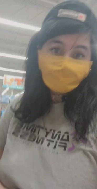 "Please don't flash those people at the kingwood HEB" My brother said.
