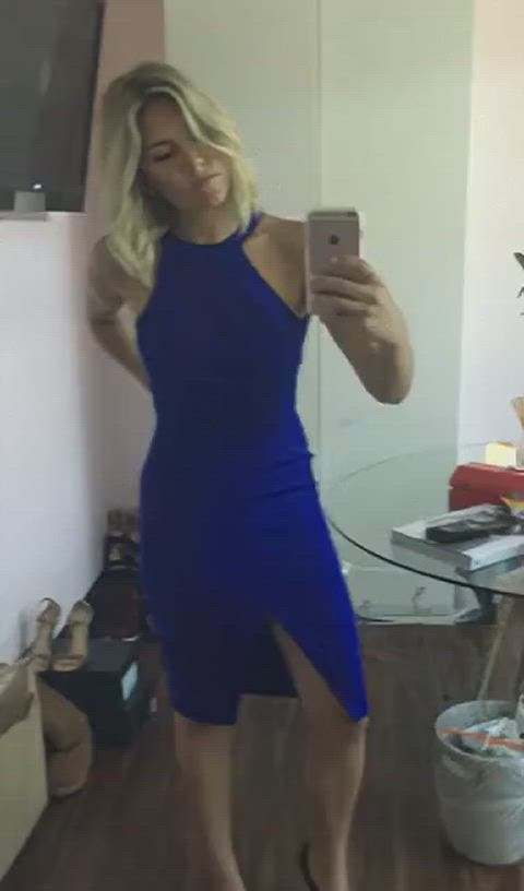 cute small tits tanlines gif