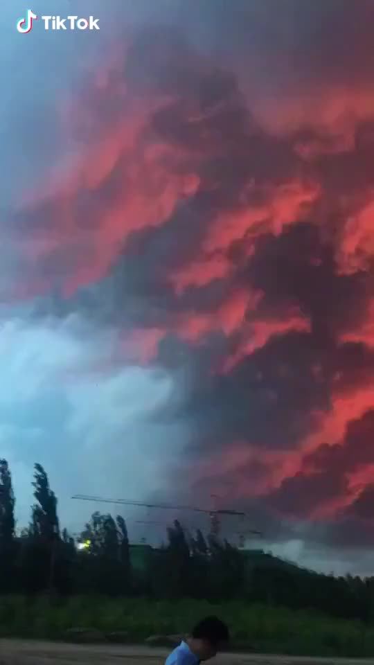 ? The most beautiful sunset I have ever see!
