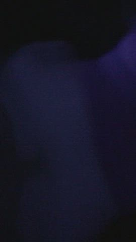 Watch my wife push back on my dick