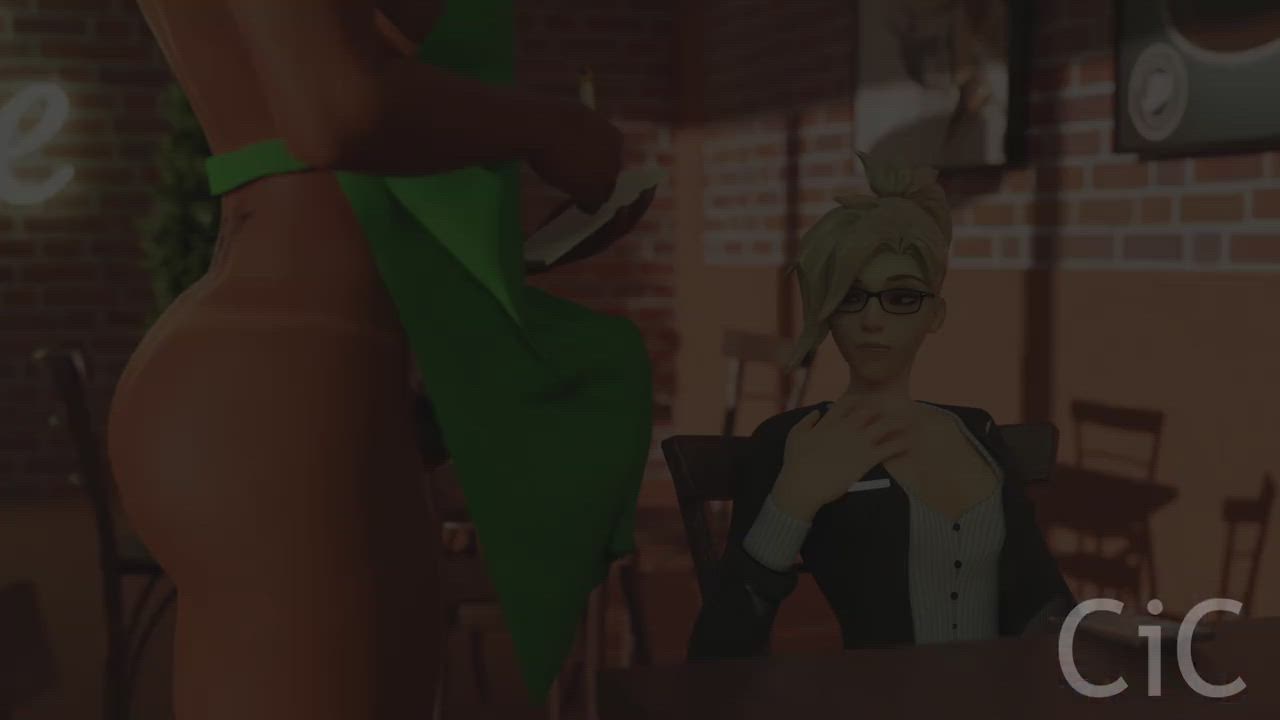 Mercy creampied by Futa Pharah (CiC) [Overwatch]