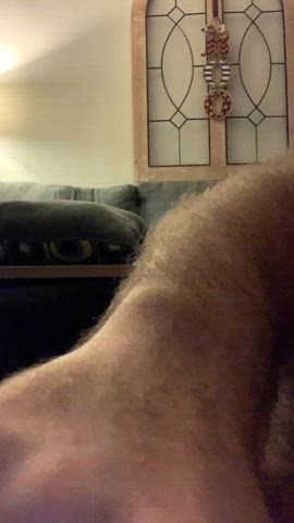 amateur big dick cock cum cumshot jerk off masturbating gif