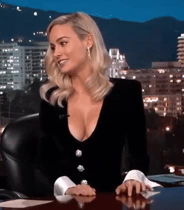 brie larson on kimmel