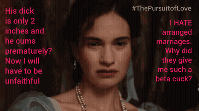 Lily James disappointed with Arranged Marriage