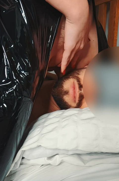 Playing while he sleeps