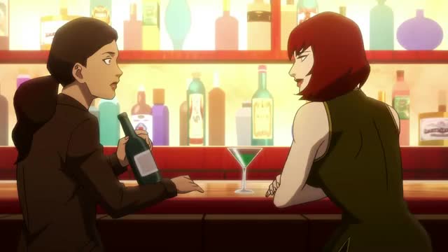Renee Montoya(Question) and Kate Kane(Batwoman)