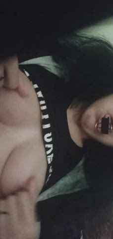 nipple clamps nipple play tits gif