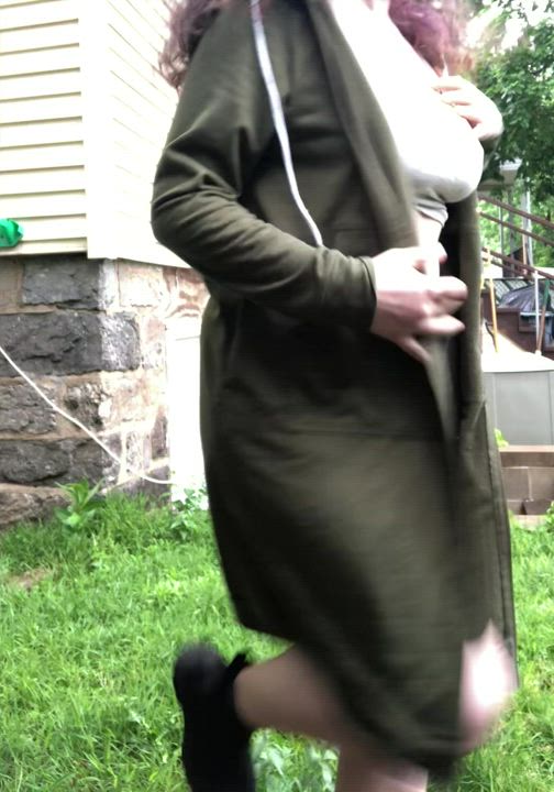 Flashing in my backyard